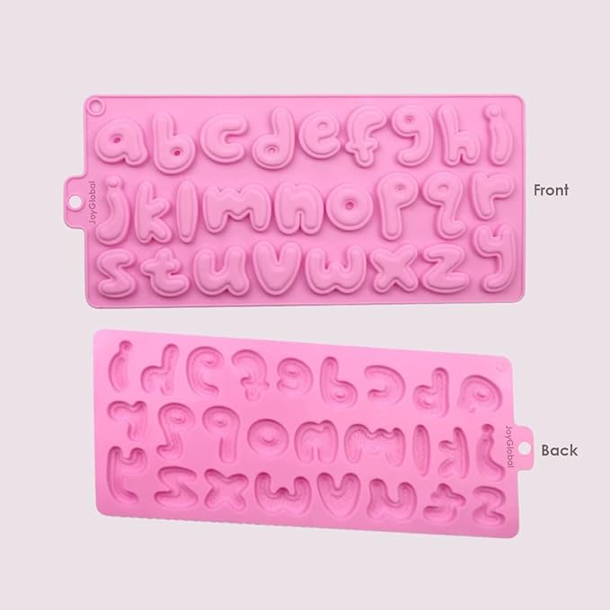 Silicone Lower Case Alphabets Mould