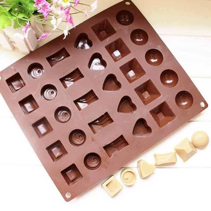 30 pc cavity mix chocolate mould
