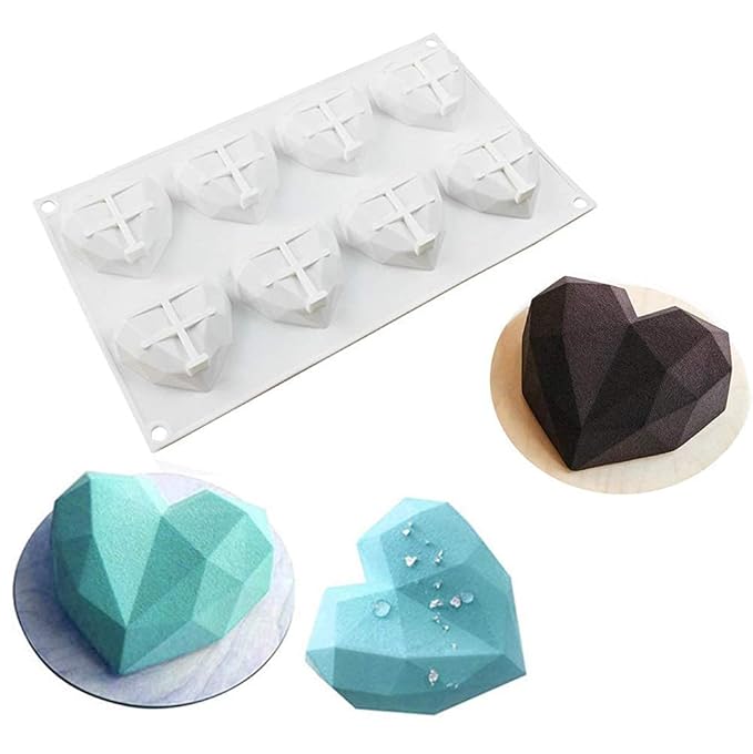 Heart Shape Pinata silicone mould