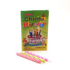 Chintoo birthday candles for cake ( Pack of 12)