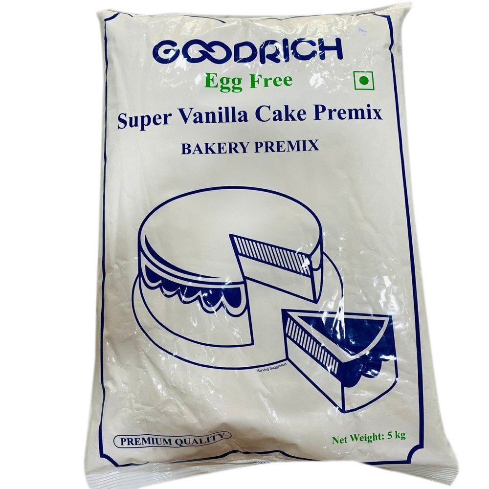 Eggless Vanilla cake, sponge premix (Godrich) 1 kg.