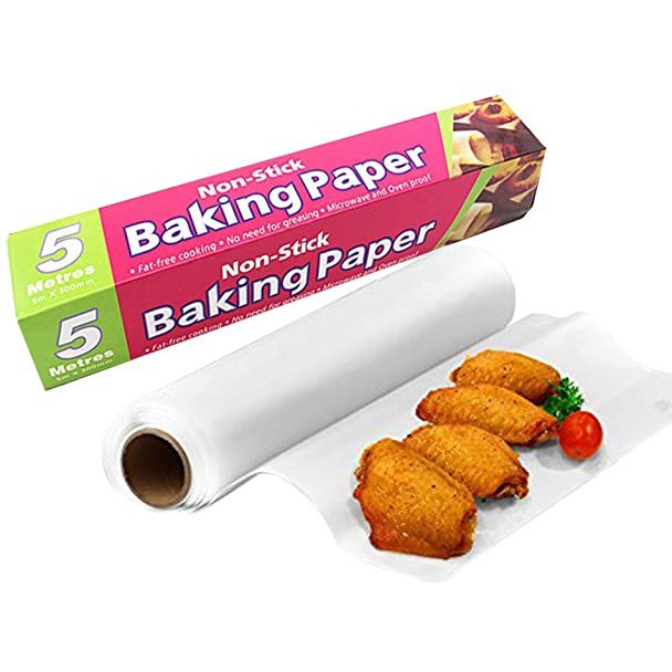 Non stick butter paper roll (10 meter)