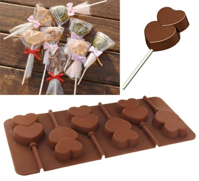 Lollipop Silicon chocolate mould
