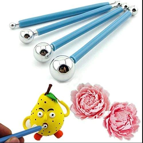 Modelling Ball Tools for Fondant Cake Flower Decorating
