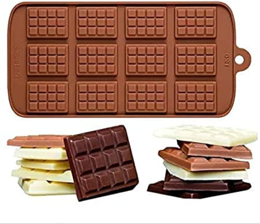 Small bar silicon chocolate mould (12 cavity)