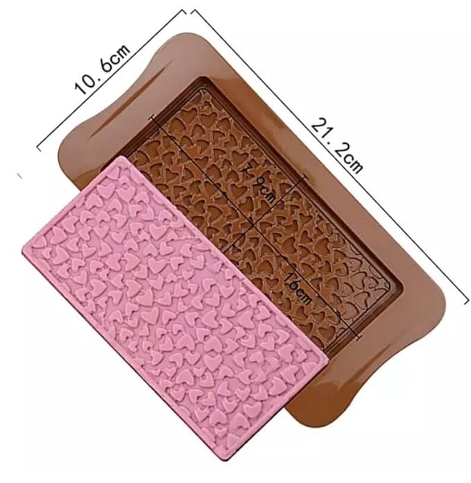 Small Heart Shape Chocolate Bar Mould
