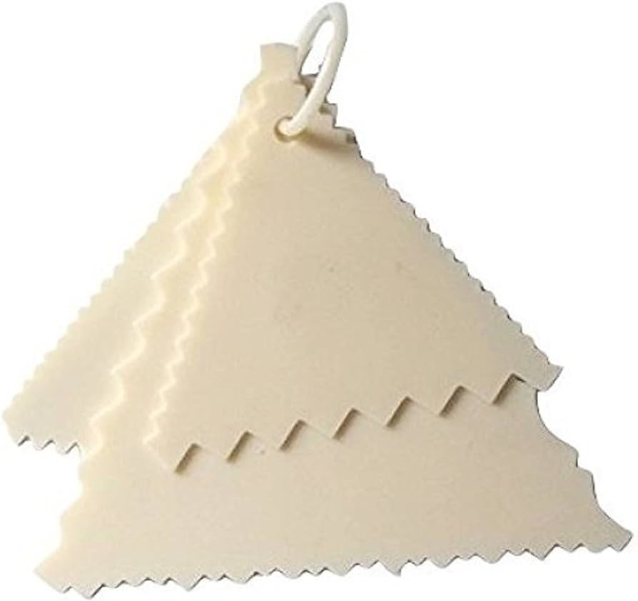 Triangle cake decoration cake comb 3 in 1