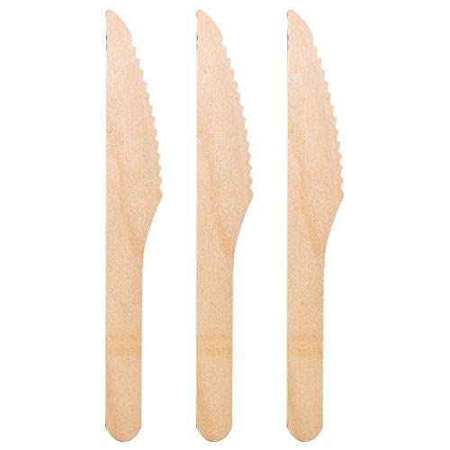 Wooden cake cutting knife